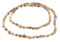 The Bead Chest Sunset Shore Natural Shell Beads: Brown Unusual Shape Genuine Beach-Inspired Full Strand
